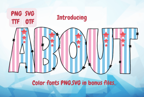 About: The Display Font That Brings Instant Joy
