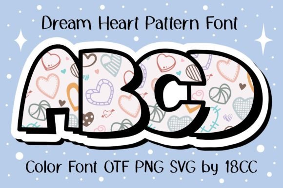 Dream Heart: A Playful Typeface for Creative Projects
