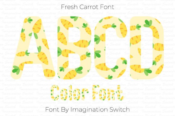 Fresh Carrot: A Creative Font for Unforgettable Designs