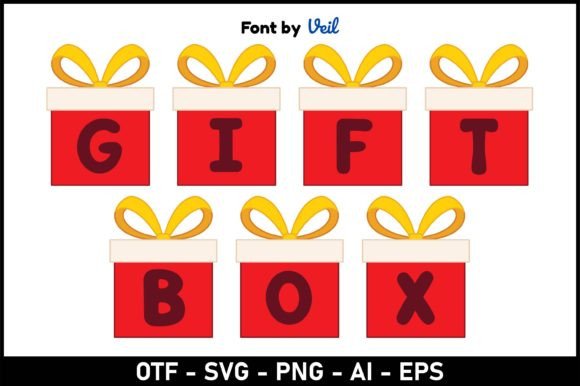 Giftbox Font: A Playful Typeface for Creative Projects