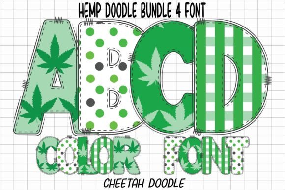 Hemp Doodle: The Creative Font for Modern Weed Culture