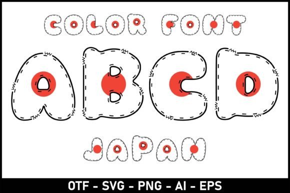 Japan: A Playful Typeface for Artistic and Engaging Designs