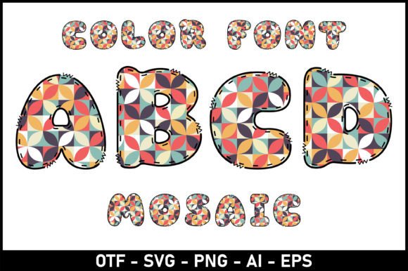 Mosaic: The Playful Font for Creative Branding