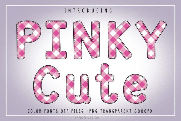 Pinky Cute: The Perfect Typeface for Your Pink Love-Themed Designs