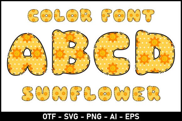 Sunflower Font: A Whimsical Touch for Creative Projects