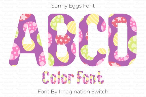 Sunny Eggs: A Playful Typeface for Bold Brands