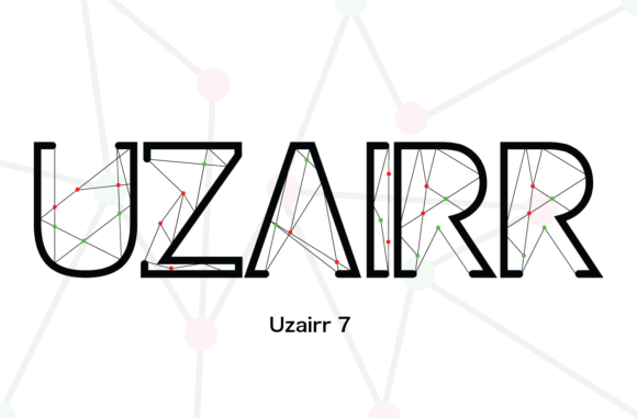 Uzairr7: A Typeface with Built-In Personality