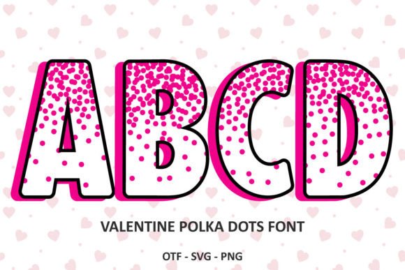 Valentine Polka Dots: A Playful Touch for Creative Projects