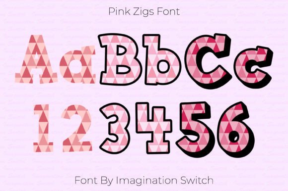 Why Pink Zigs is the Playful Color Font Your Brand Needs